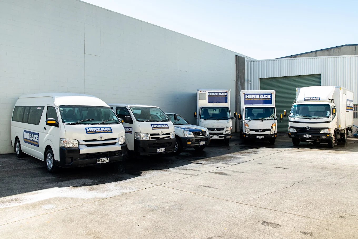 Hireace Kiwi Owned Fleet